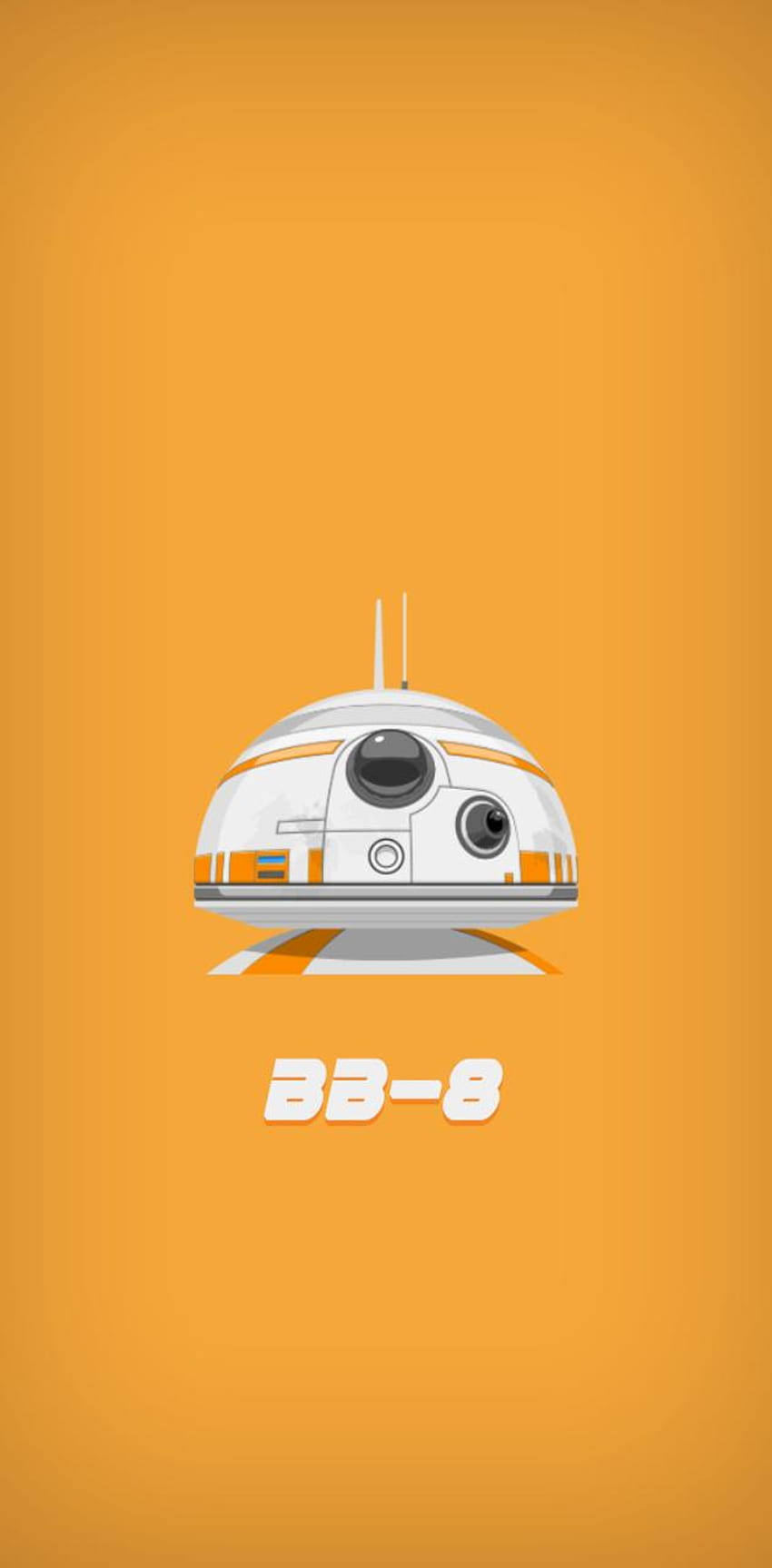 BB8 od AllRed2 – na ZEDGEâ, BB8 Star Wars Tapeta na telefon HD
